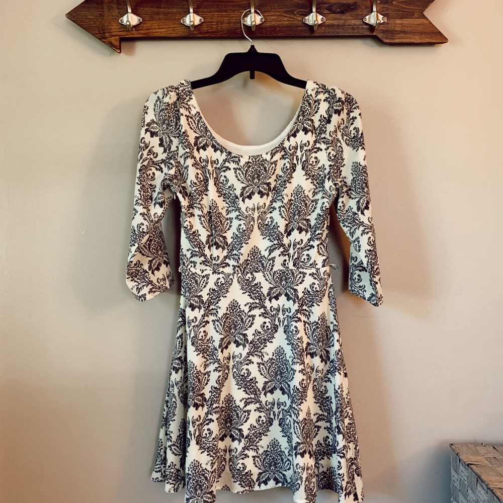 Floral paisley dress